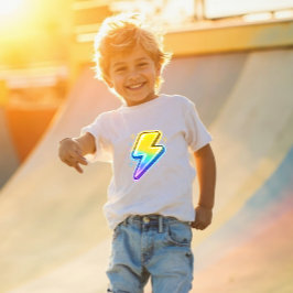 Camiseta Infantil Lightning Bolt Y2K
