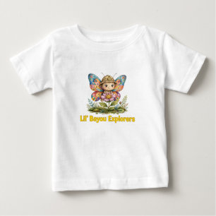 Camiseta Infantil Lil' Bayou Explorers Borboleta B