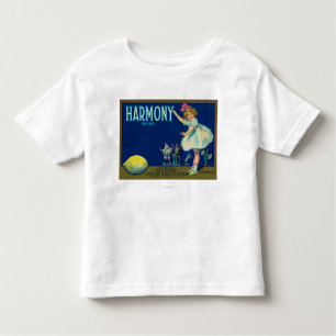 Camiseta Infantil Limão LabelSan Dimas da harmonia, CA