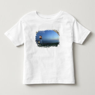 Camiseta Infantil lindesnes fyr, norway, ponto mais sul
