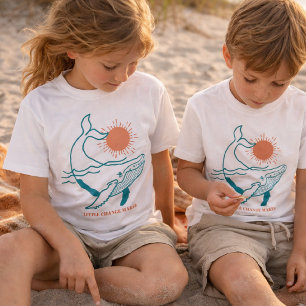 Camiseta Infantil Little Change Maker Oceano Balei