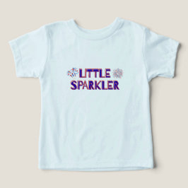 Camiseta Infantil Little Sparkler 4 de Julho