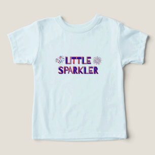 Camiseta Infantil Little Sparkler 4 de Julho
