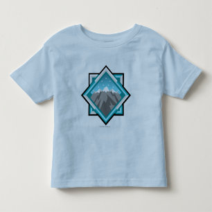 Camiseta Infantil Logotipo da montanha do terror da equipe