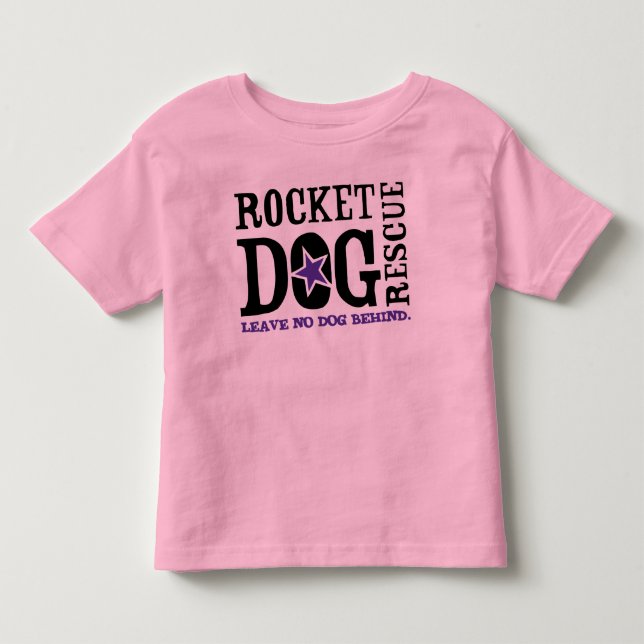 Camiseta Infantil Logotipo de RDR (inclinado) (Frente)