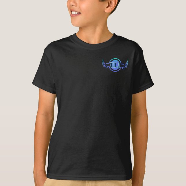 Camiseta infantil - Logotipo do Instituto de Apren (Frente)