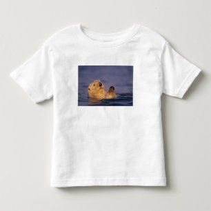 Camiseta Infantil Londras-marinhas, Enhydra lutris 2