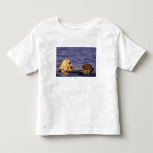 Camiseta Infantil Lontras Marinhas, Enhydra lutris 4