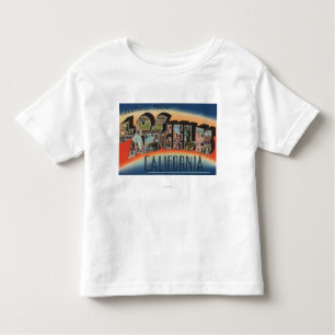 Camiseta Infantil Los Angeles, cenas 2 da letra de CaliforniaLarge