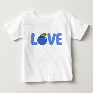 Camiseta Infantil LOVE de Mirtilo Fofa