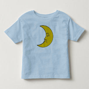 Camiseta Infantil Lua Crescente Sonolenta - Fofo
