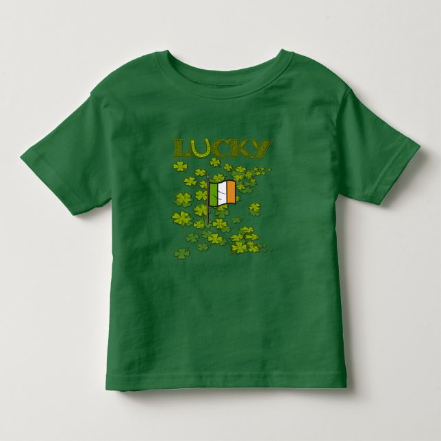 Camiseta Infantil Lucky Flag (Frente)