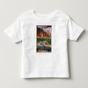 Camiseta Infantil M5751 f.2v Maximilian mim cervos da caça