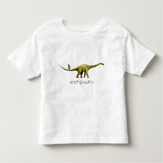 Camiseta Infantil Macaco verde do Apatosaurus & da uva