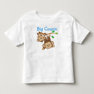 Camiseta Infantil Macacos-Menino Primo Grande