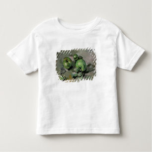 Camiseta Infantil Maçãs verdes de Paul Cezanne , c.1872-73