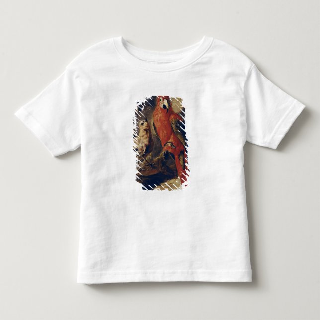 Camiseta Infantil Macaw e Bullfinch (Frente)