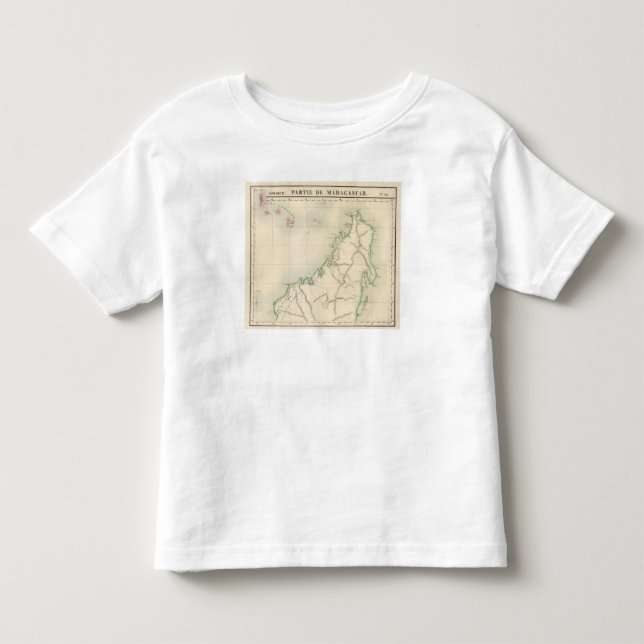 Camiseta Infantil Madagascar África 55 (Frente)