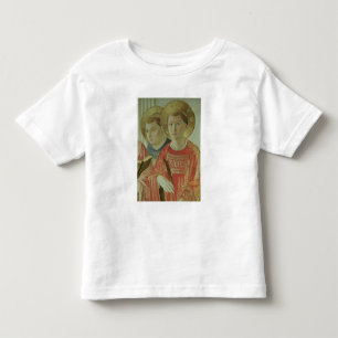 Camiseta Infantil Madonna da sombra, detalhe de St Thomas