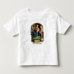Camiseta Infantil Madonna e Criança com Ruas. Anthony Abbot e Ruas. 