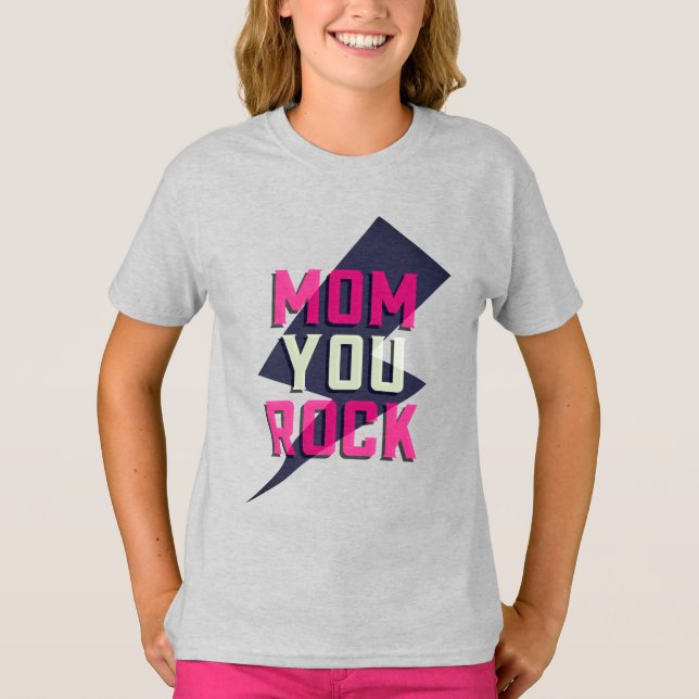 Camiseta infantil MÃE VOCÊ É INCRÍVEL (Frente)