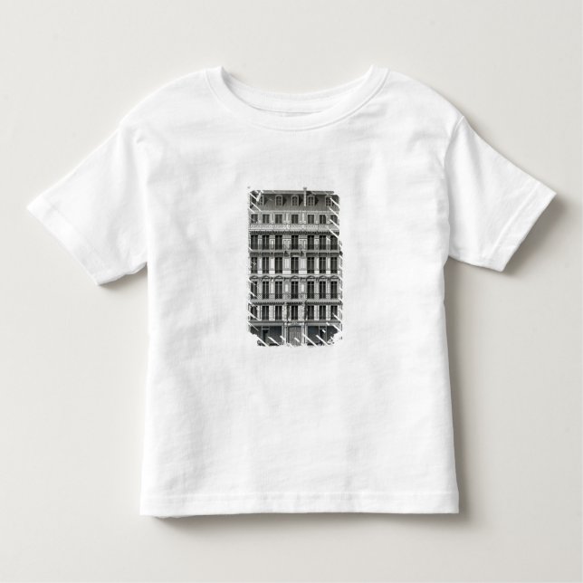 Camiseta Infantil Maison um Loyer, nenhuns 3 Rua de la Paix, Paris (Frente)
