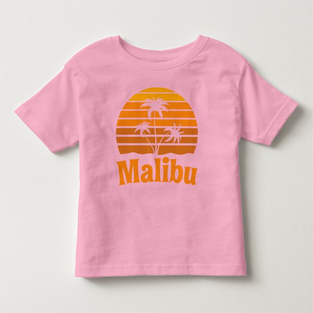 Camiseta Infantil Malibu (Frente)