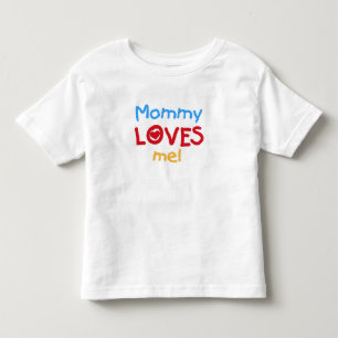 Camiseta Infantil Mamãe me ama