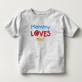 Camiseta Infantil Mamãe me ama