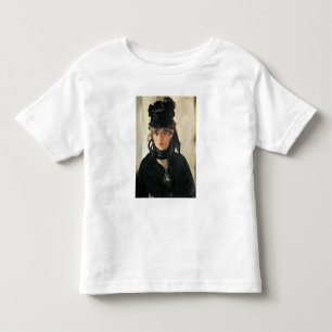 Camiseta Infantil Manet   Berthe Morisot com Buquê de Violetas