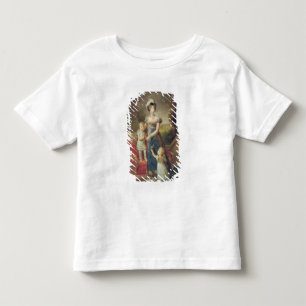 Camiseta Infantil Marie-Caroline de Bourbon com seus filhos
