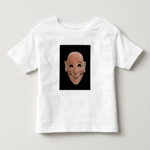 Camiseta Infantil Máscara grotesco, de Motya, século VI BC (terrac