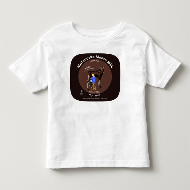 Camiseta Infantil Matanuska Moose Milk (Frente)