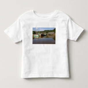 Camiseta Infantil Médio na Baía de Fundy na Rua.