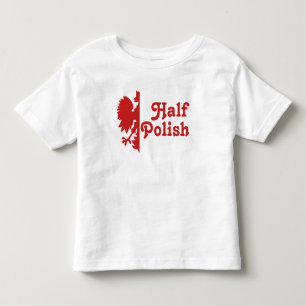 Camiseta Infantil Meio polonês