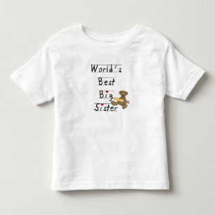 Camiseta Infantil Melhor Irmã do Mundo