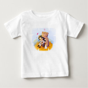 Camiseta Infantil Menina e Urso