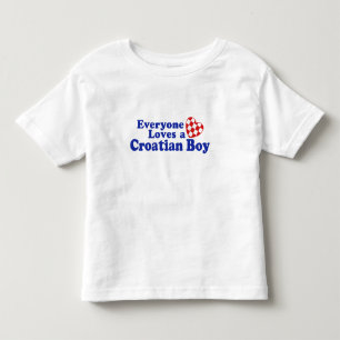 Camiseta Infantil Menino croata