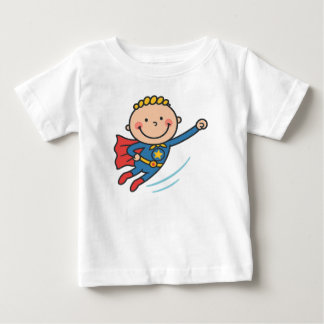 Camiseta Infantil Menino Super-Herói Cartoon Voand