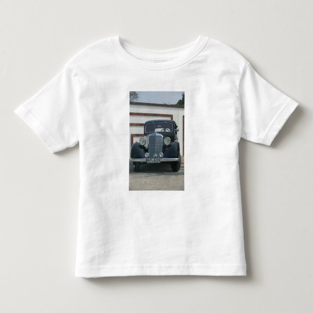 Camiseta Infantil mercedes antigo (Frente)