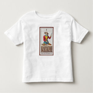 Camiseta Infantil Mim o mágico, sete cartões de tarot