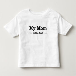 Camiseta Infantil Minha mãe é a melhor