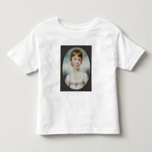 Camiseta Infantil Miniatura de uma menina