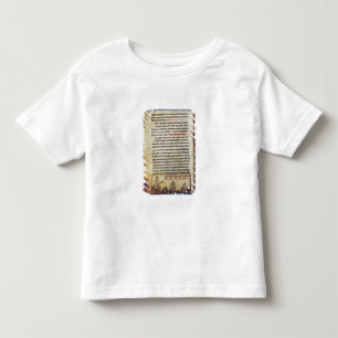 Camiseta Infantil Miniatura inglesa, "Medica", ilustrando um apoth