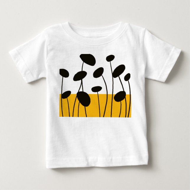 Camiseta Infantil Minimal Leaf (Frente)