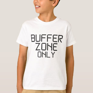 Camiseta Infantil Minimalista Buffer Zone Only