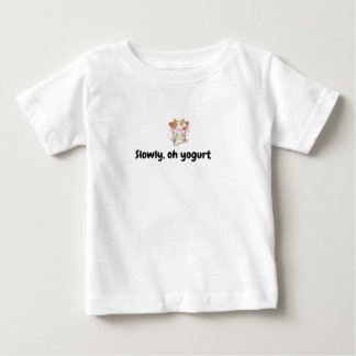 Camiseta infantil minimalista de vaca meme de iogu