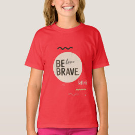 Camiseta Infantil Minimalista | Tons Neutros Inspi