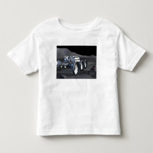 Camiseta Infantil Missões futuras 8 da exploração do espaço