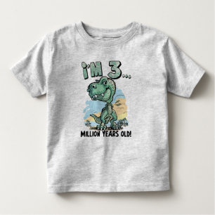Camiseta Infantil Miúdo de T Rex